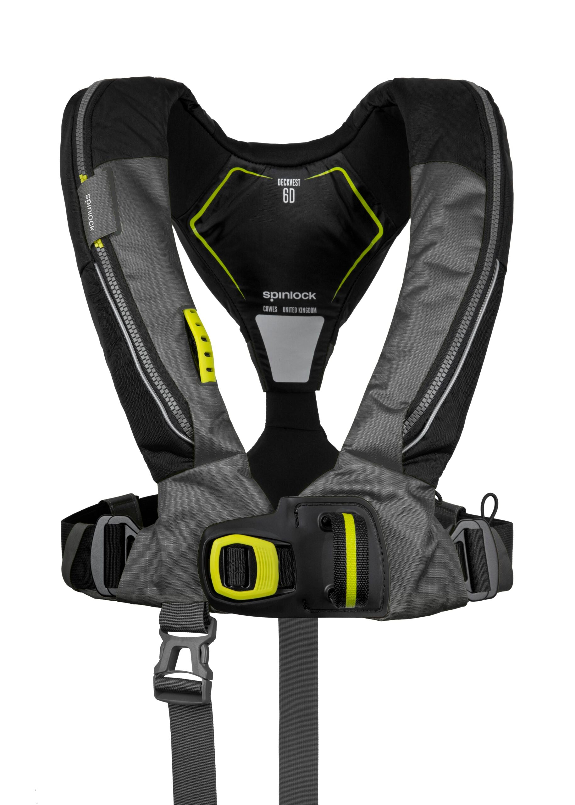 Spinlock Deckvest 6D HRS svart